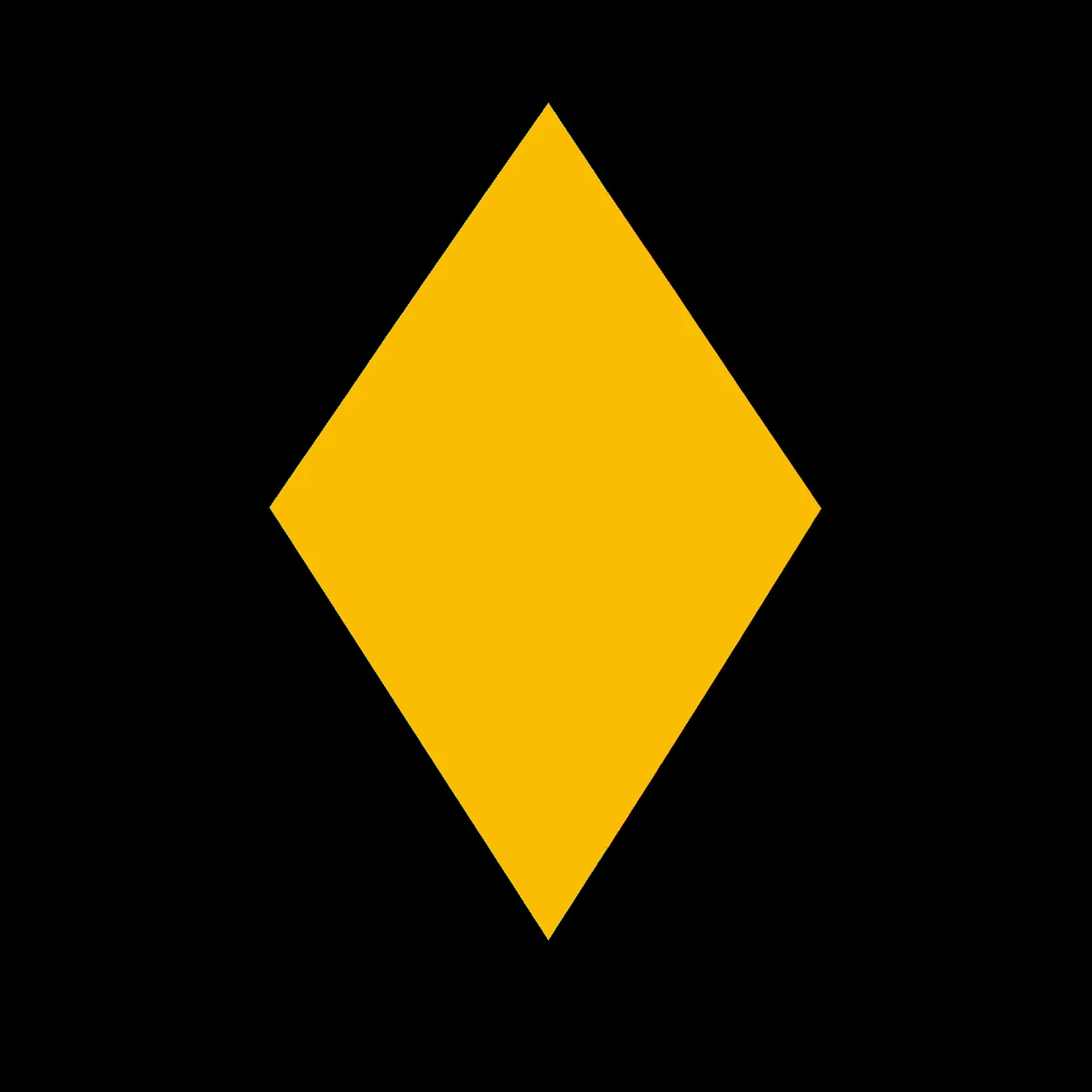 Yellow PRLX Gaming community symbol